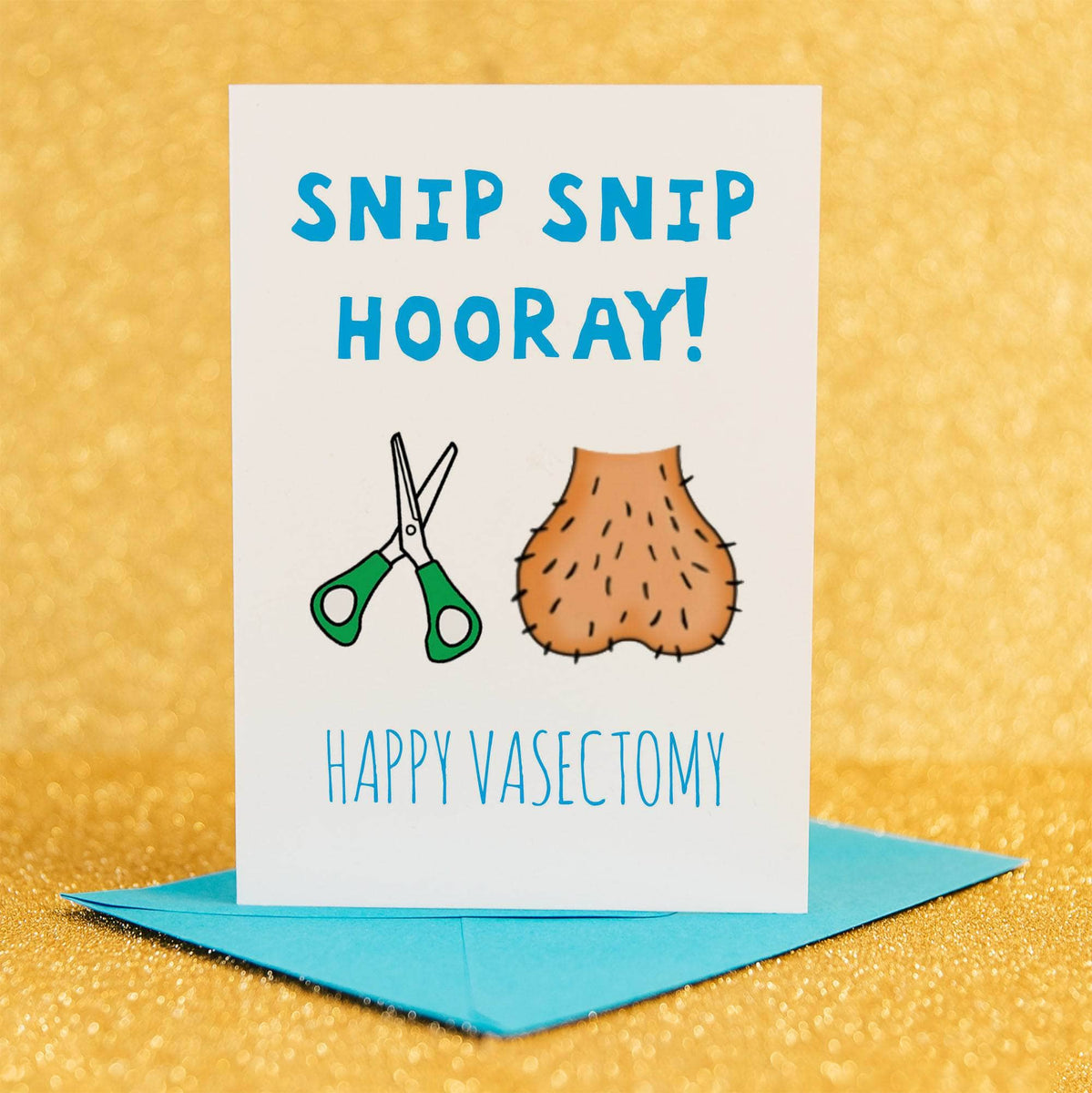 Funny vasectomy cards – Cheeky Zebra