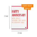 sweet anniversary card boyfriend 