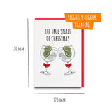 funny gin christmas cards