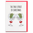 funny gin christmas cards