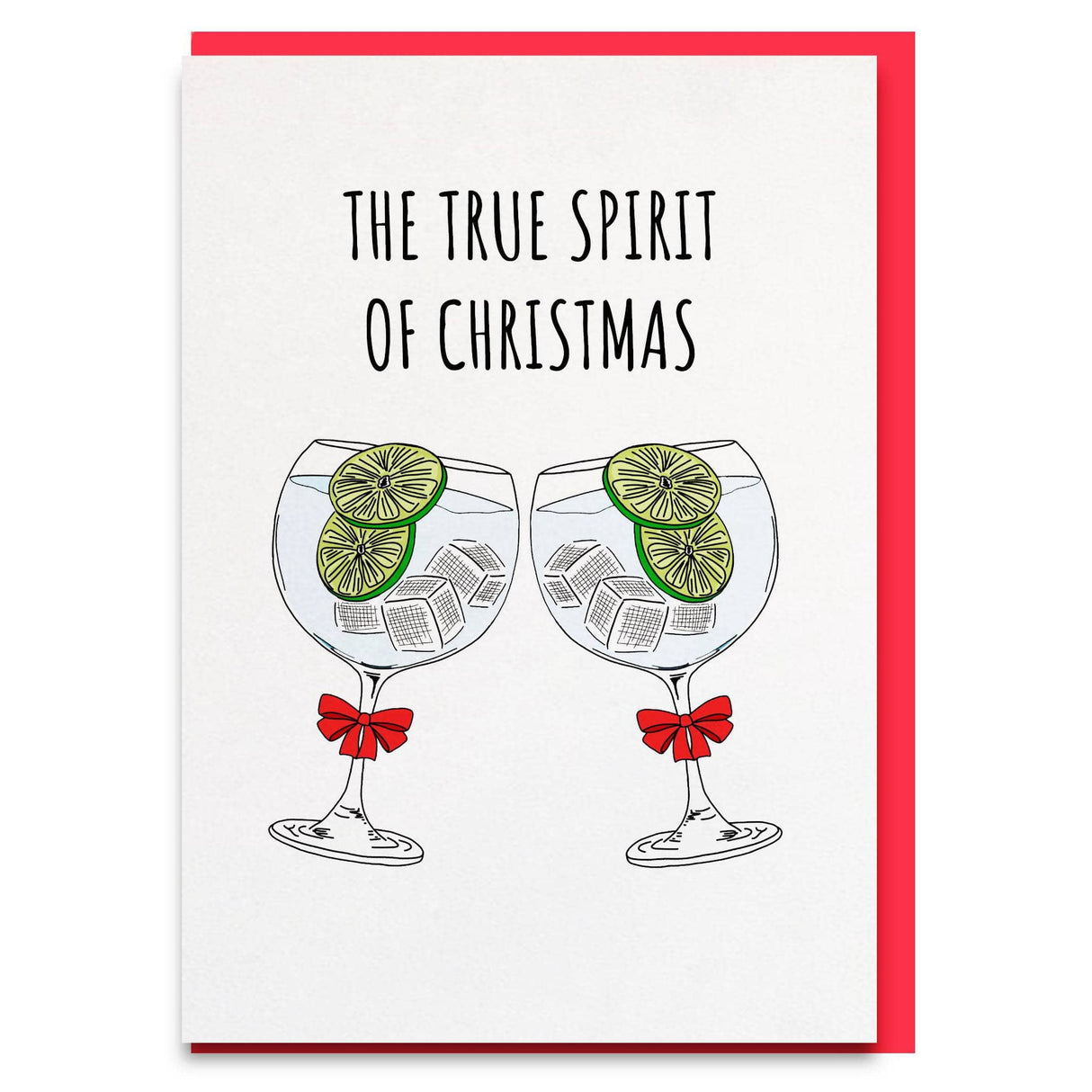 funny gin christmas cards