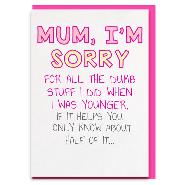 Funny Mother's Day cards – Cheeky Zebra