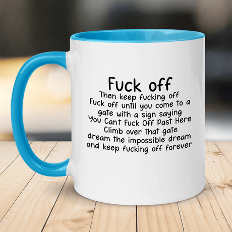 Fuck off mug