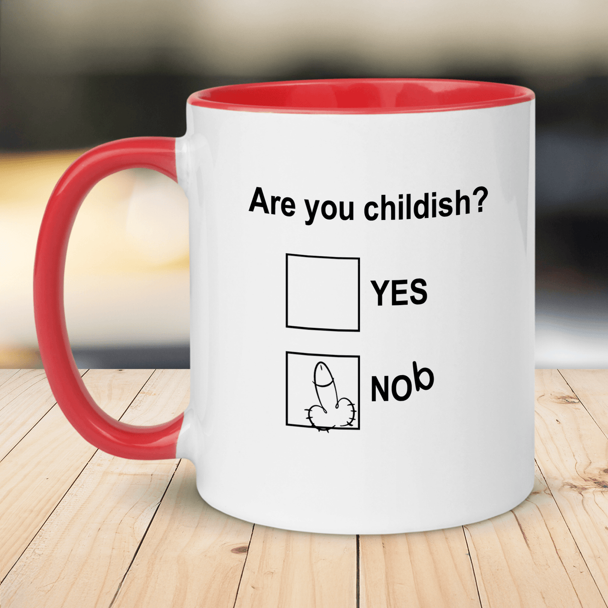 Are you childish (knob)