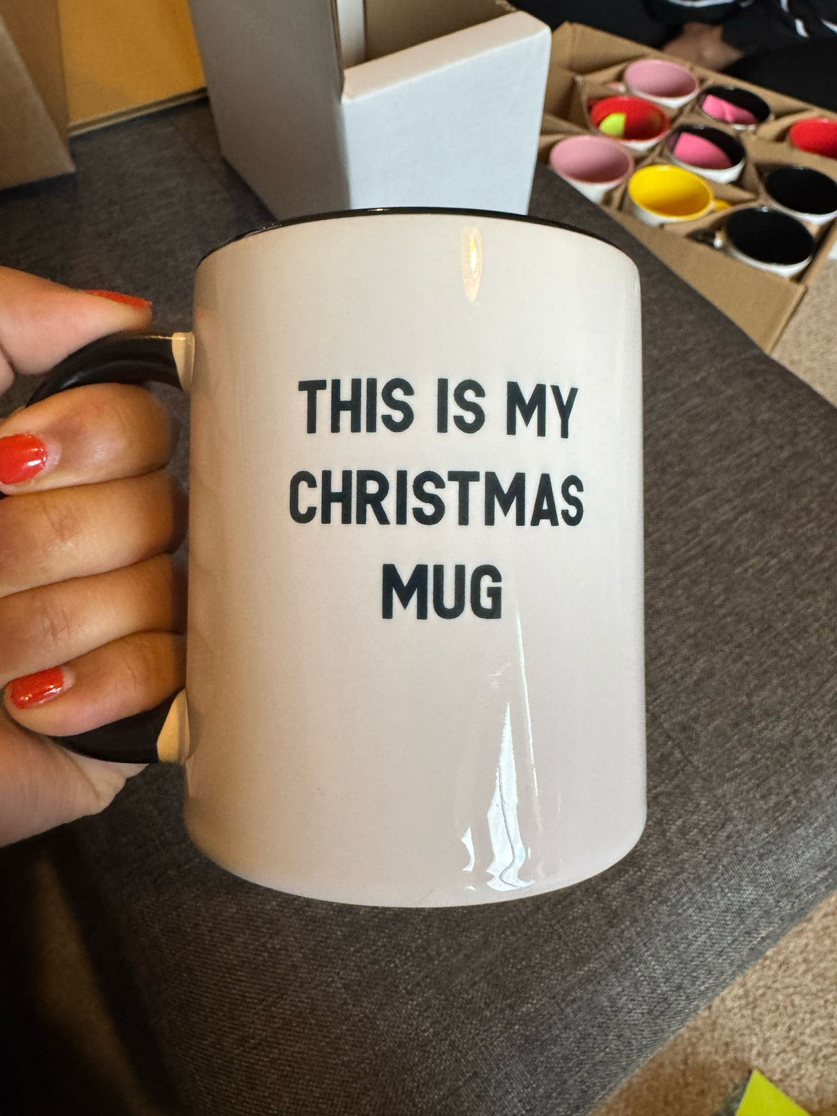 Christmas mug (perfect condition)