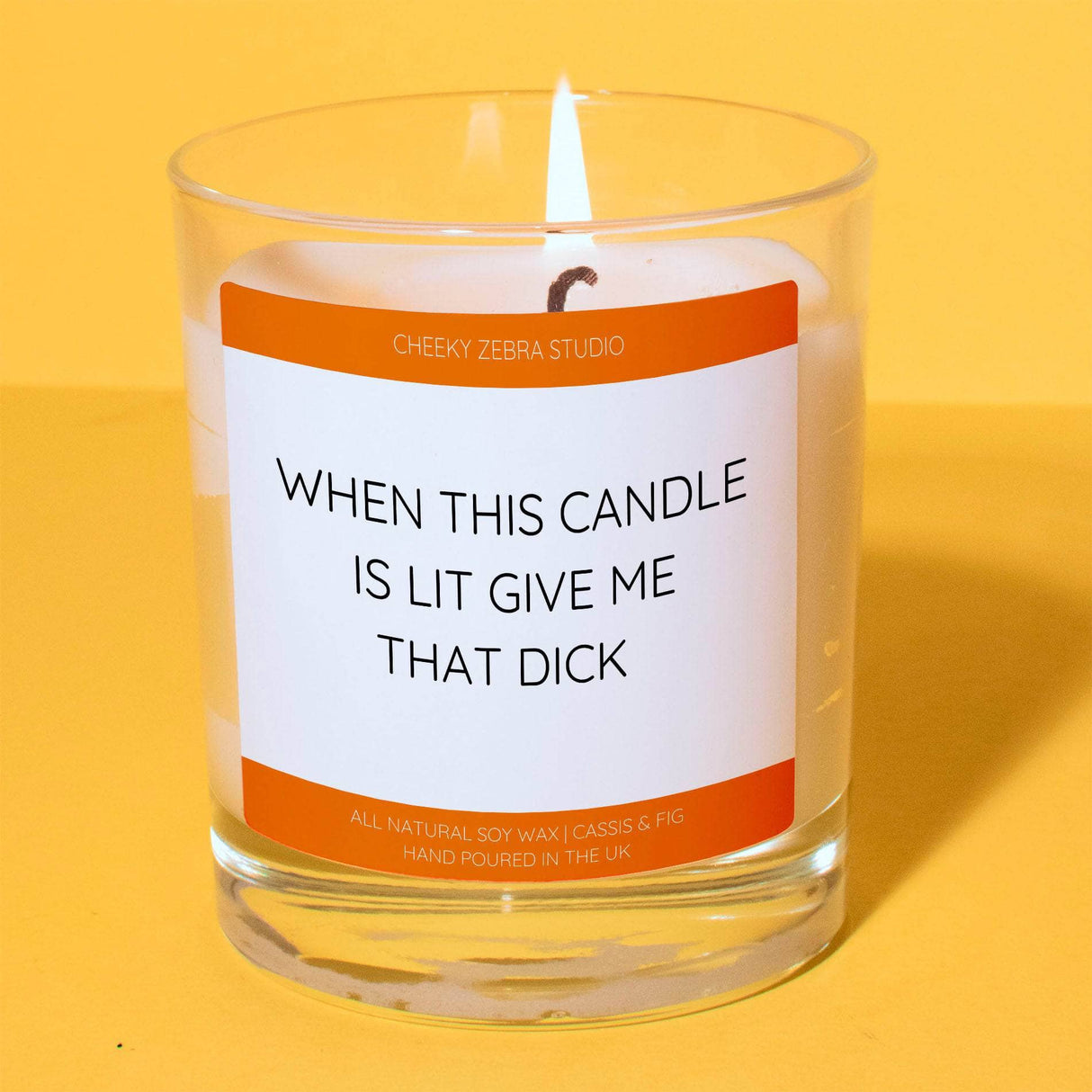 a candle that is sitting on a table