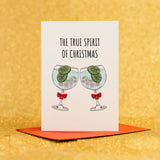 funny gin christmas cards