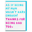 fathers day card for mum