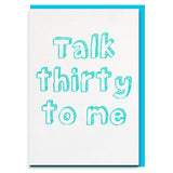 Talk Thirty