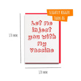 rude covid valentines day card funny