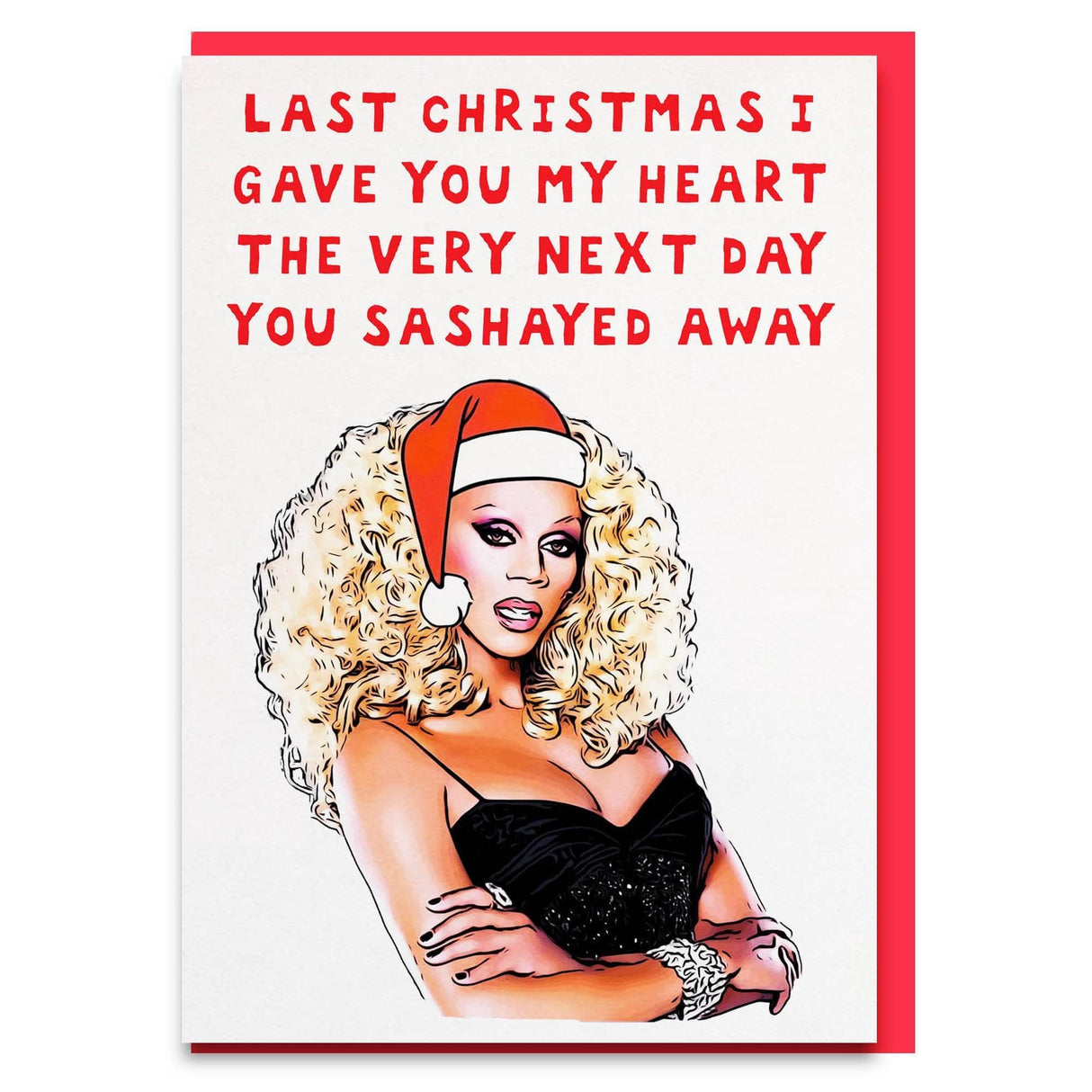 ru paul christmas cards