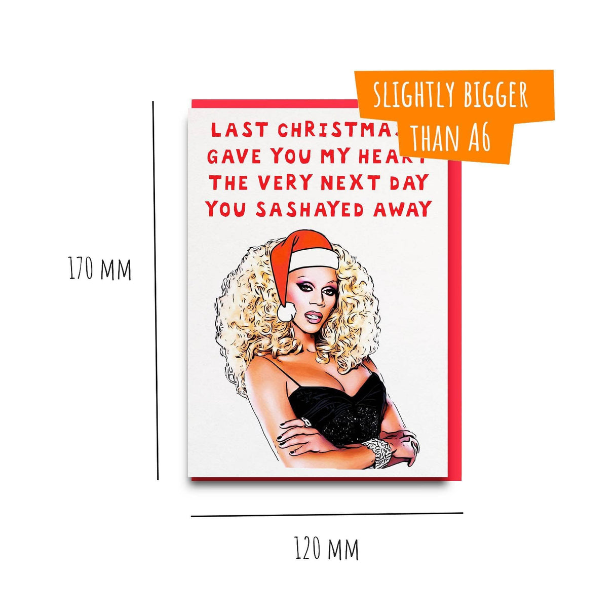 drag race christmas cards