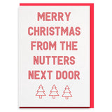 funny christmas card for neighbours