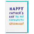 sweet grandad fathers day card