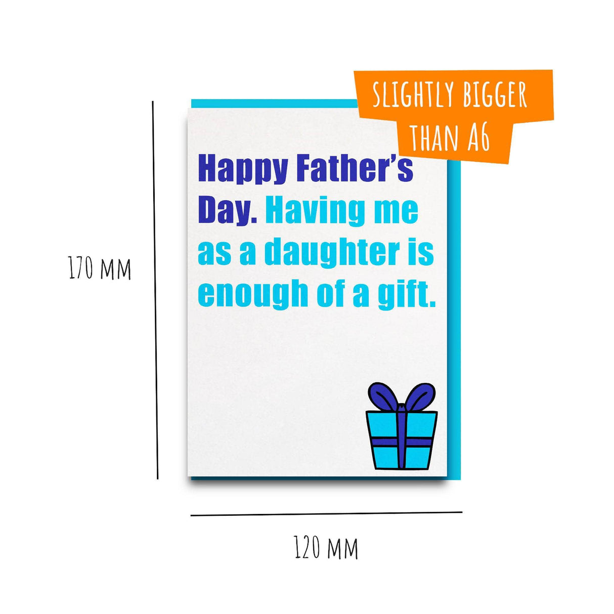 funny fathers day card