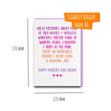 friend mothers day card