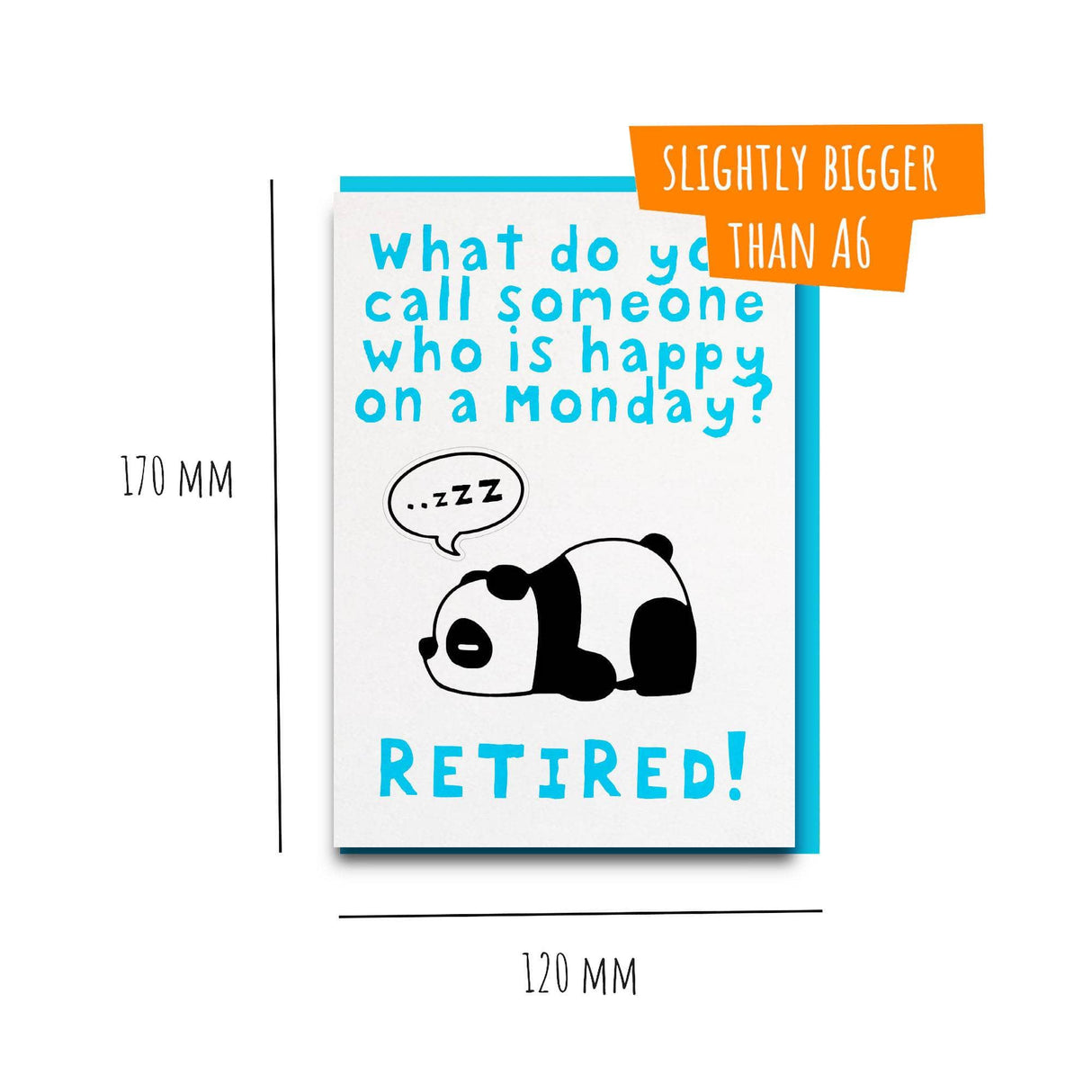 funny retirement card