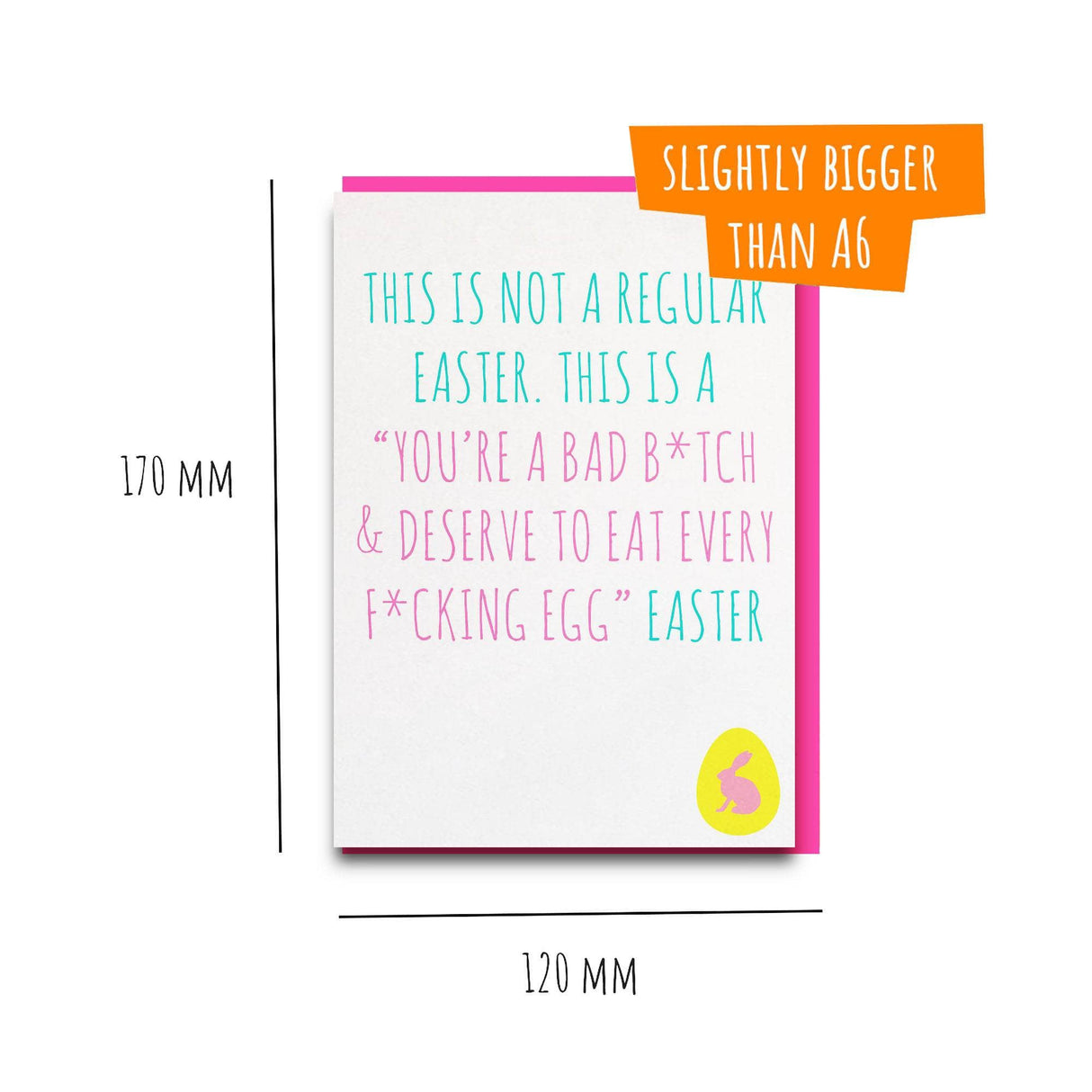 Funny easter card