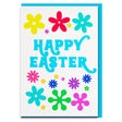 floral happy easter card