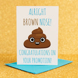 Funny and cheeky congratulations on your promotion card.