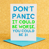 Don't panic