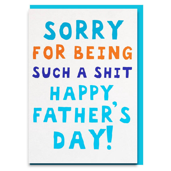 Funny Father's Day Cards – Cheeky Zebra