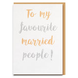 Married people!