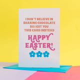 Funny easter card