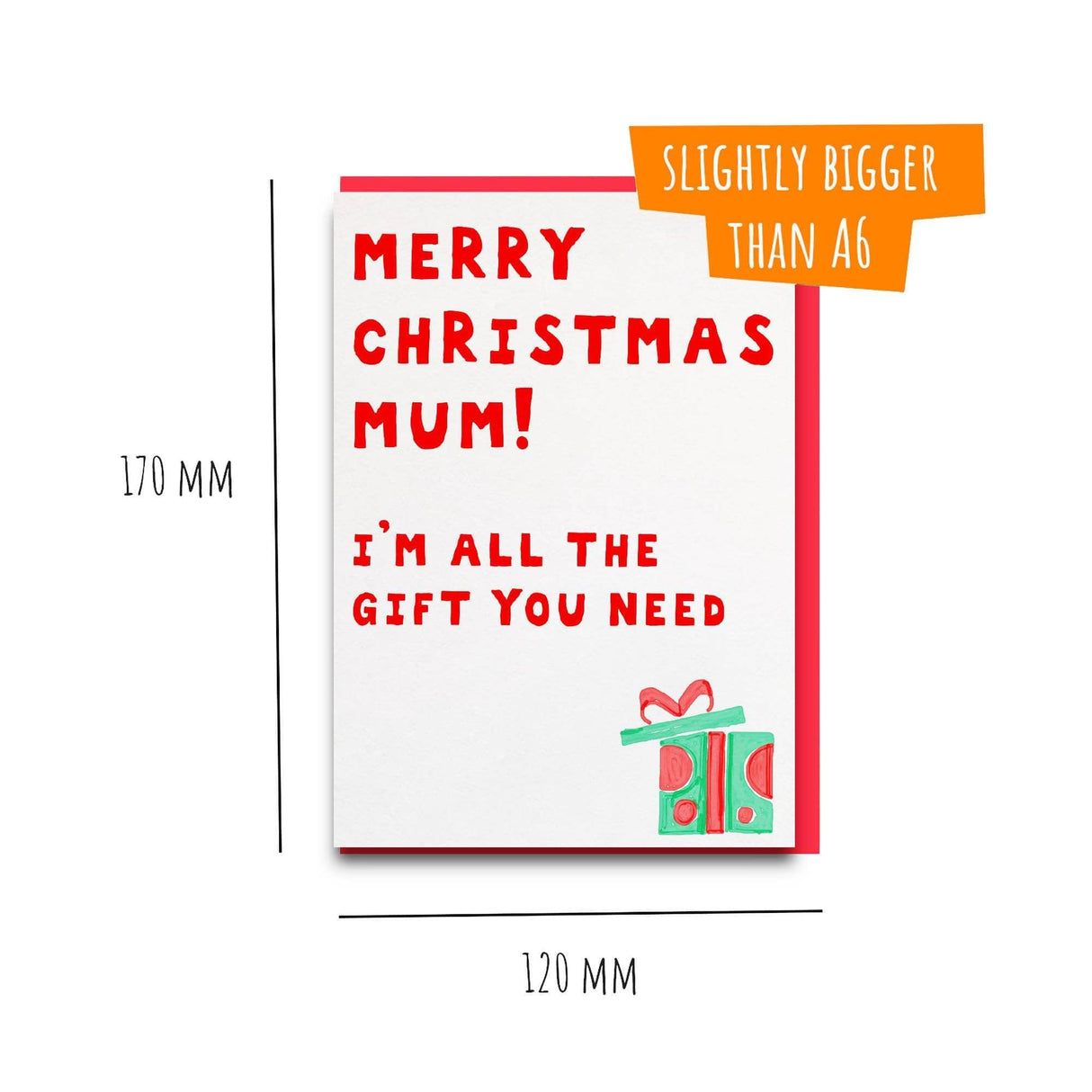 mum chirstmas card 