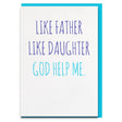 funny fathers day card