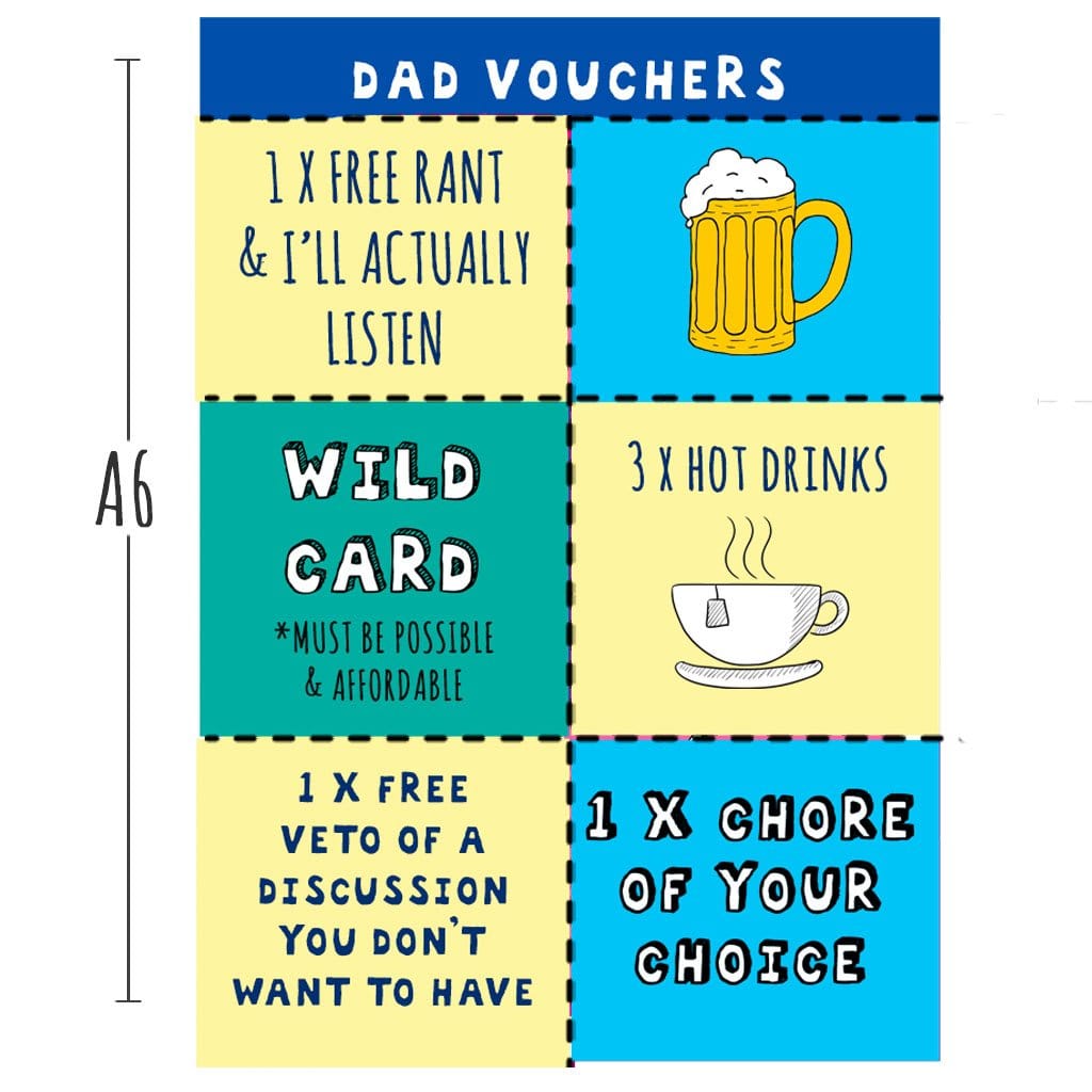 NEW! Dad Vouchers!