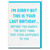 finace birthday card