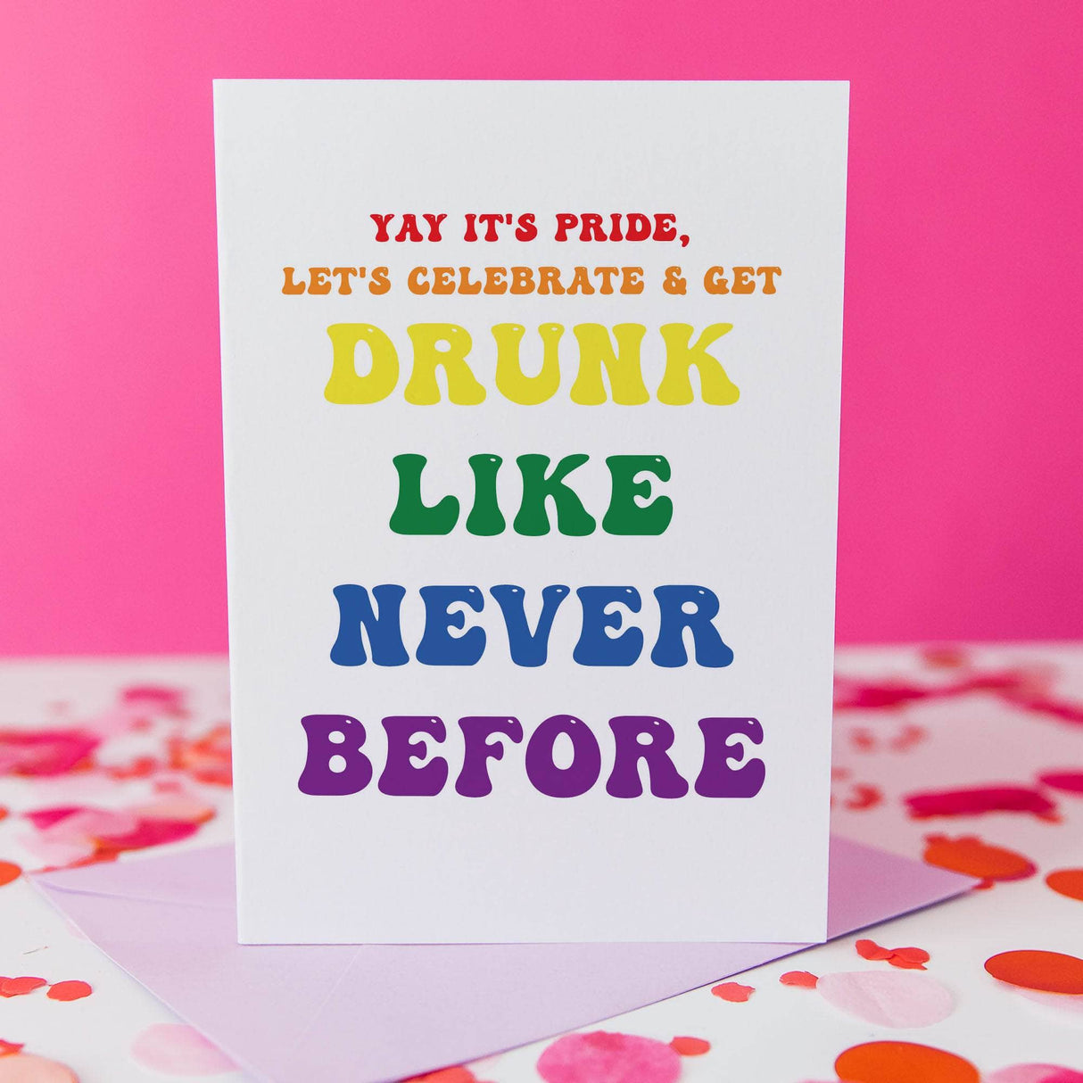 Sweet and funny pride card.