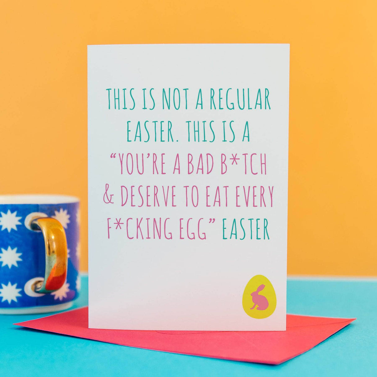 Funny easter card