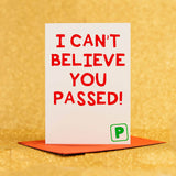 You passed!