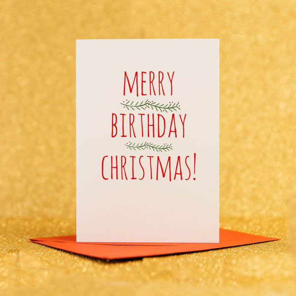 Funny joint christmas & birthday cards – Cheeky Zebra